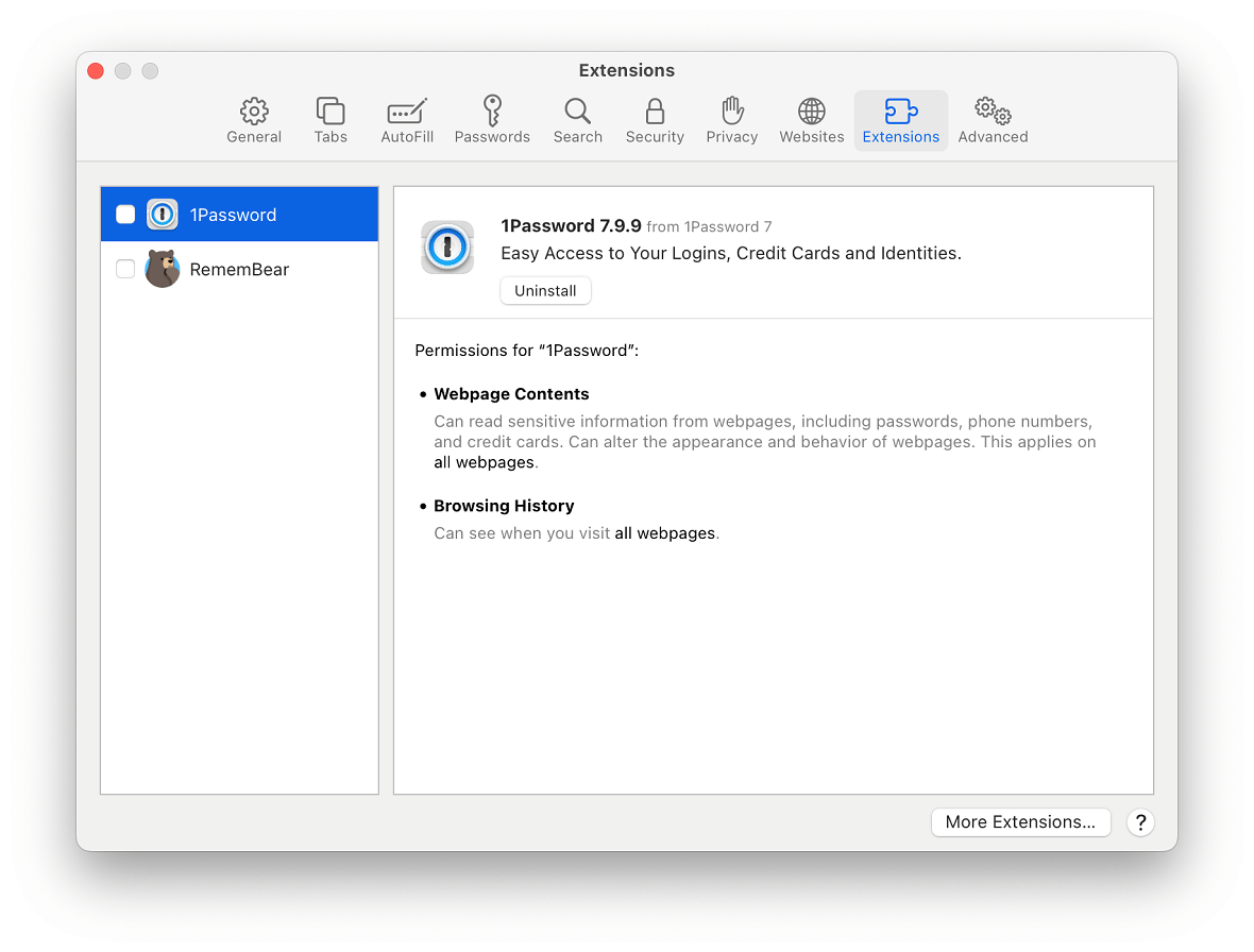Get rid of the fake Apple security alert on Mac: Screenshot