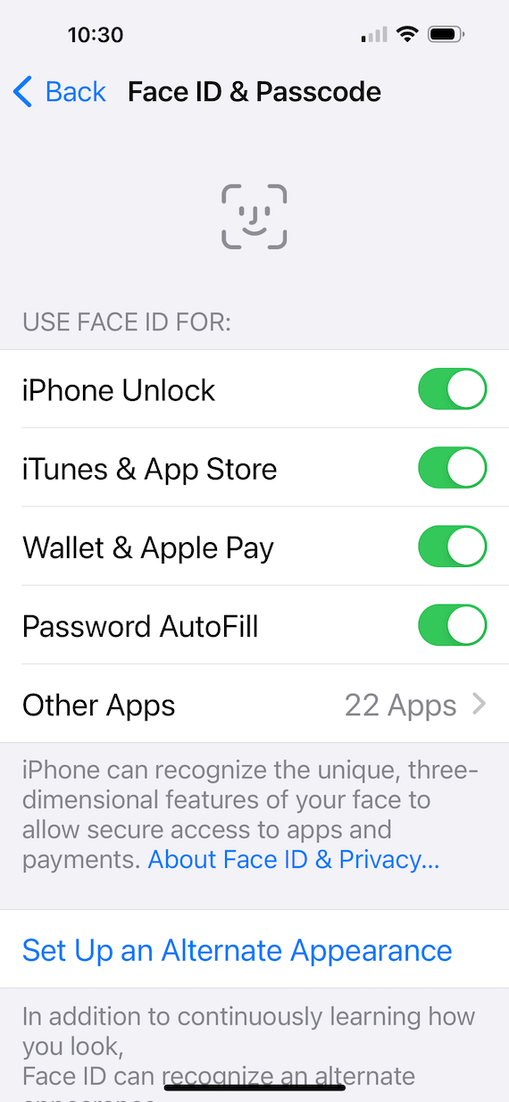 How to lock apps on iPhone using Face ID.
