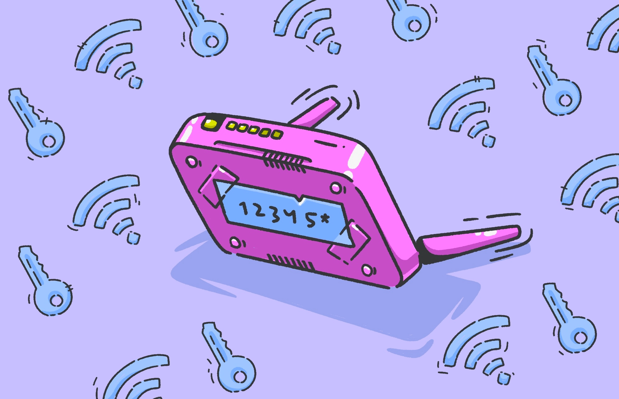 What is a network security key and how do you find it? Header image