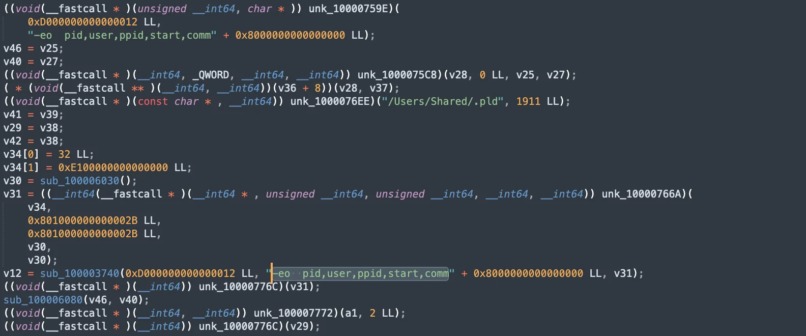 An image showing a sample of SwiftBucket code (2 of 3).