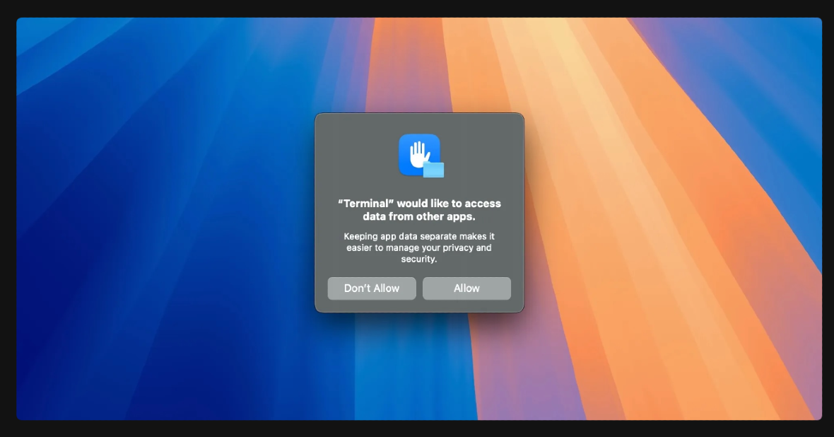 Image of Vieito's blog post showing how sandboxing an app on macOS protects users.