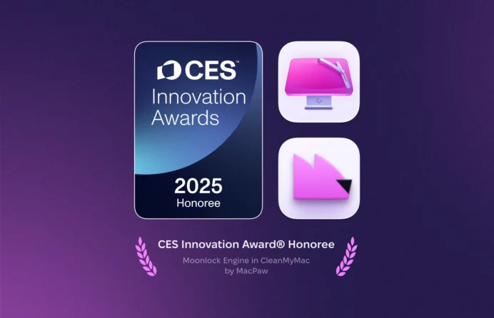 Moonlock Engine in CleanMyMac is a CES Innovation Awards Honoree