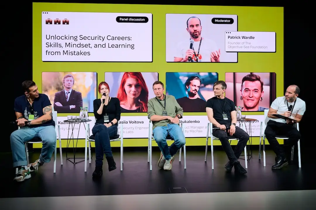 Panel discussion "Unlocking Security Careers: Skills, Mindset, and Learning from Mistakes"