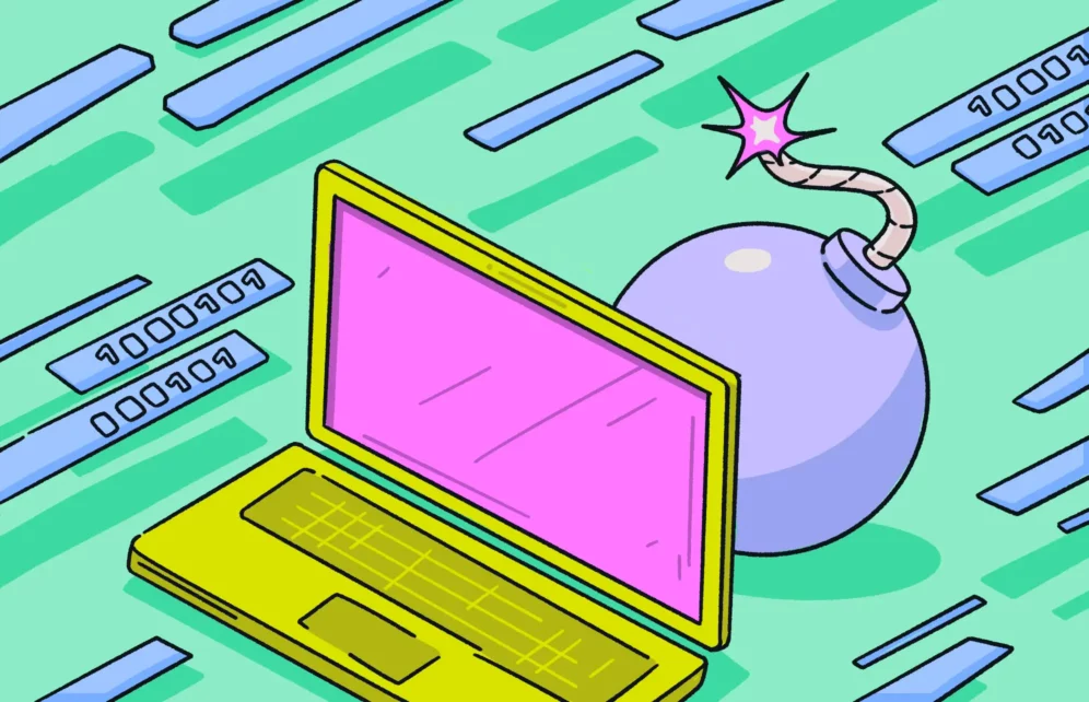 What is a logic bomb, and how does it affect your device? Header image