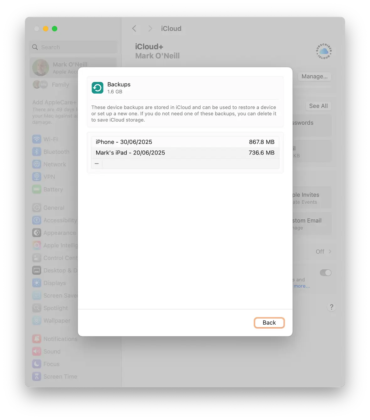 macOS Disk Utility