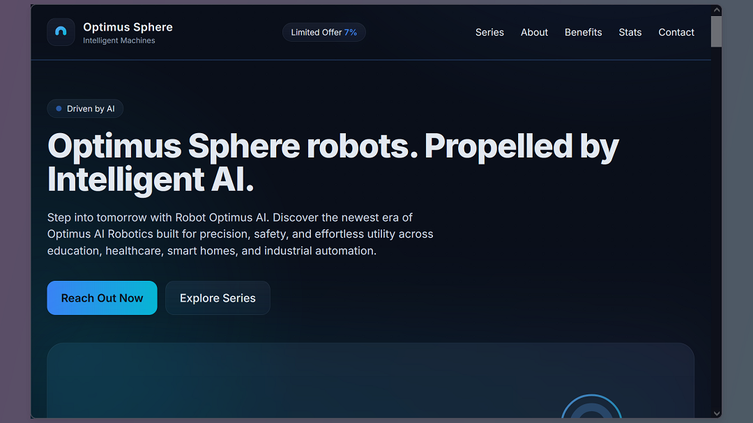 A screenshot of a professional-looking website likely linked to a threat actor.