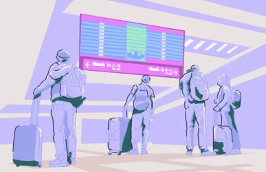 Dozens of flights canceled due to a cyberattack on airport software (Header image)