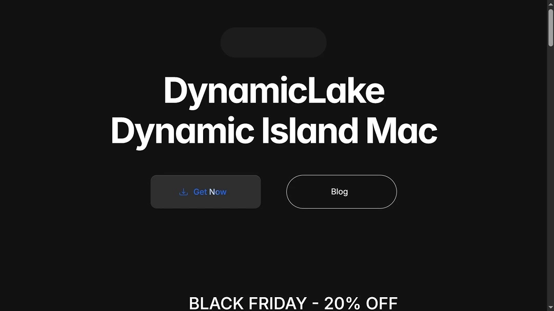 A screenshot of the original and legitimate DynamicLake macOS app being impersonated by threat actors.