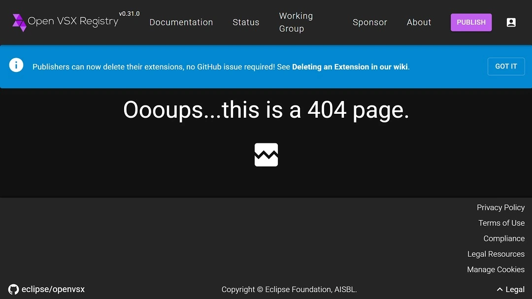 Koi identified this extension as infected with Glassworm, now removed from Open VSX.