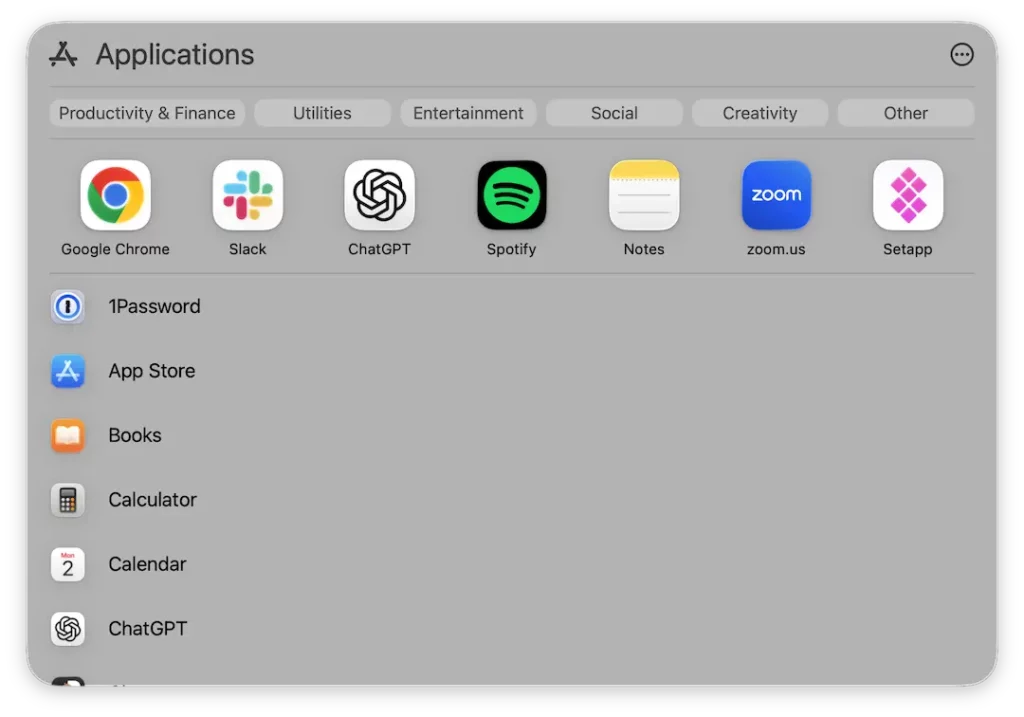 macOS Applications folder