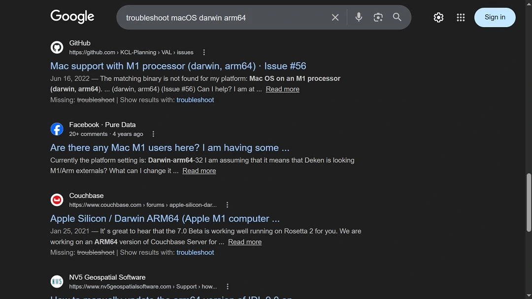 The terms 'darwin' and 'arm', present in the malware filename, are linked to a common troubleshooting problem Mac developers encounter.