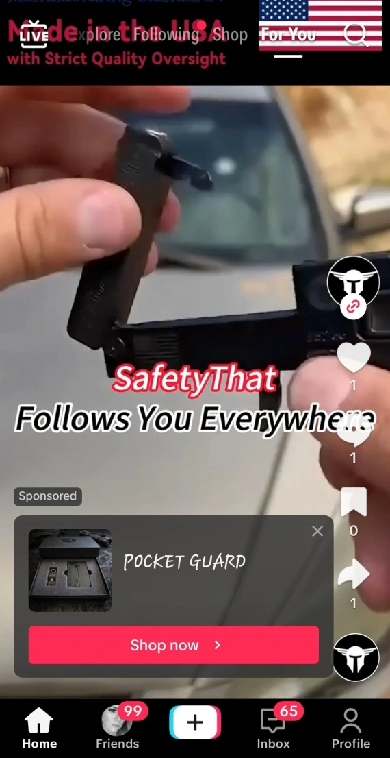 Fake TikTok Shop ad.