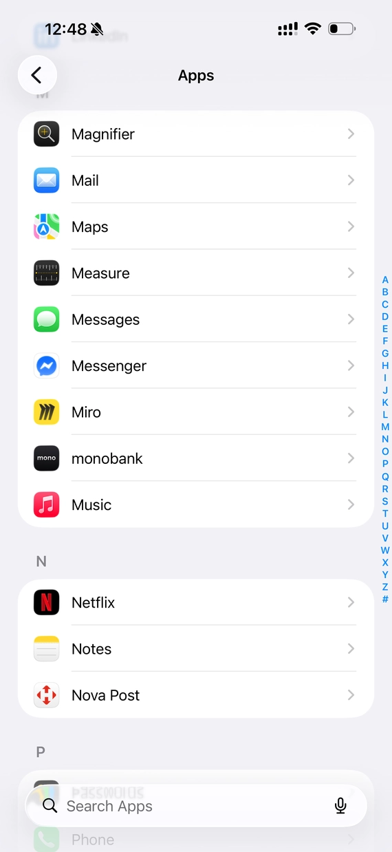 iPhone-Apps-settings-list-privacy-permissions-control