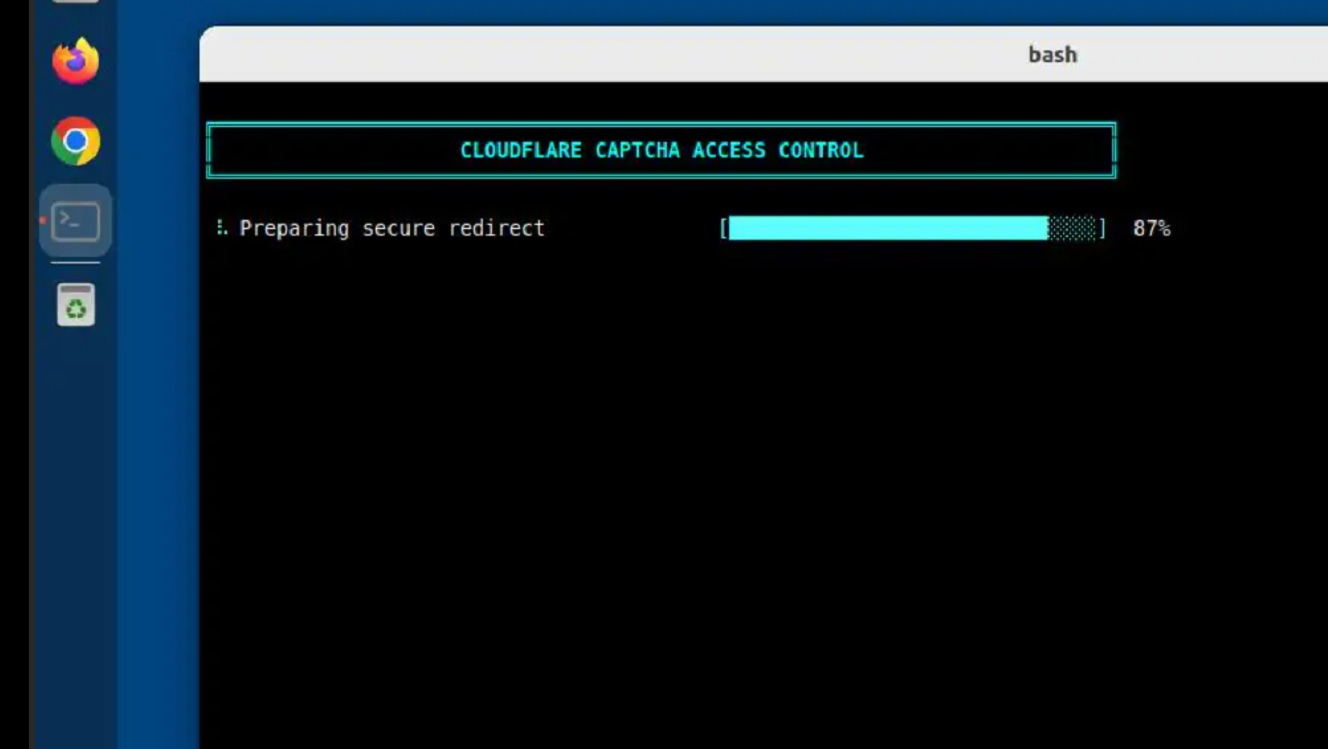 As shared by Group IB, the Terminal animation of ClickLock looks like a rough progress bar. Image: Screenshot, Moonlock.