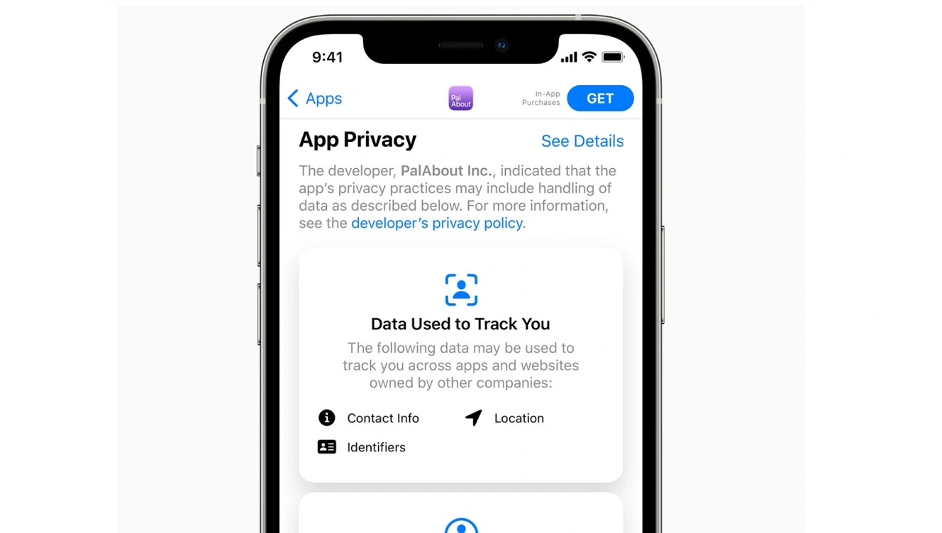 Apple newsroom screenshot iPhone app privacy.