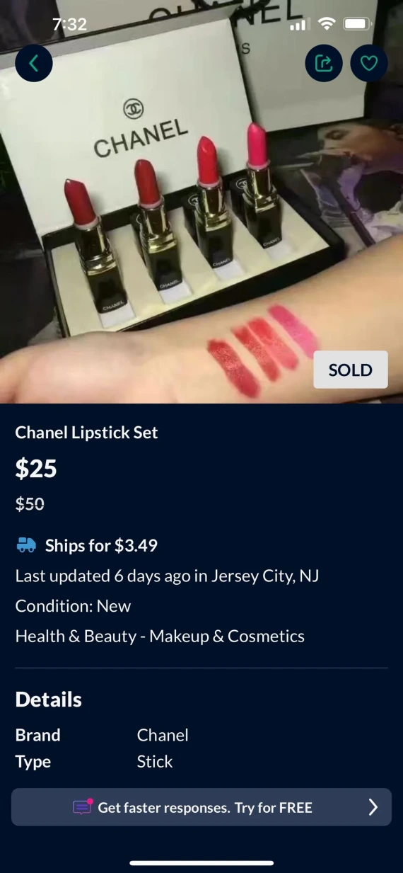 Counterfeit items OfferUp scam.