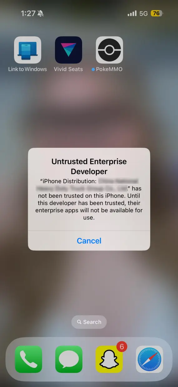 untrusted-enterprise-developer