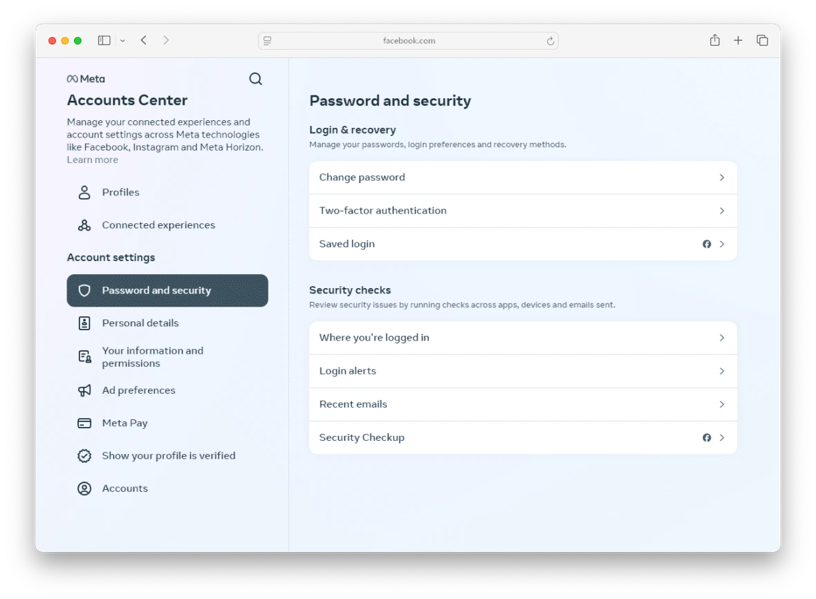 Facebook-password-and-security-settings