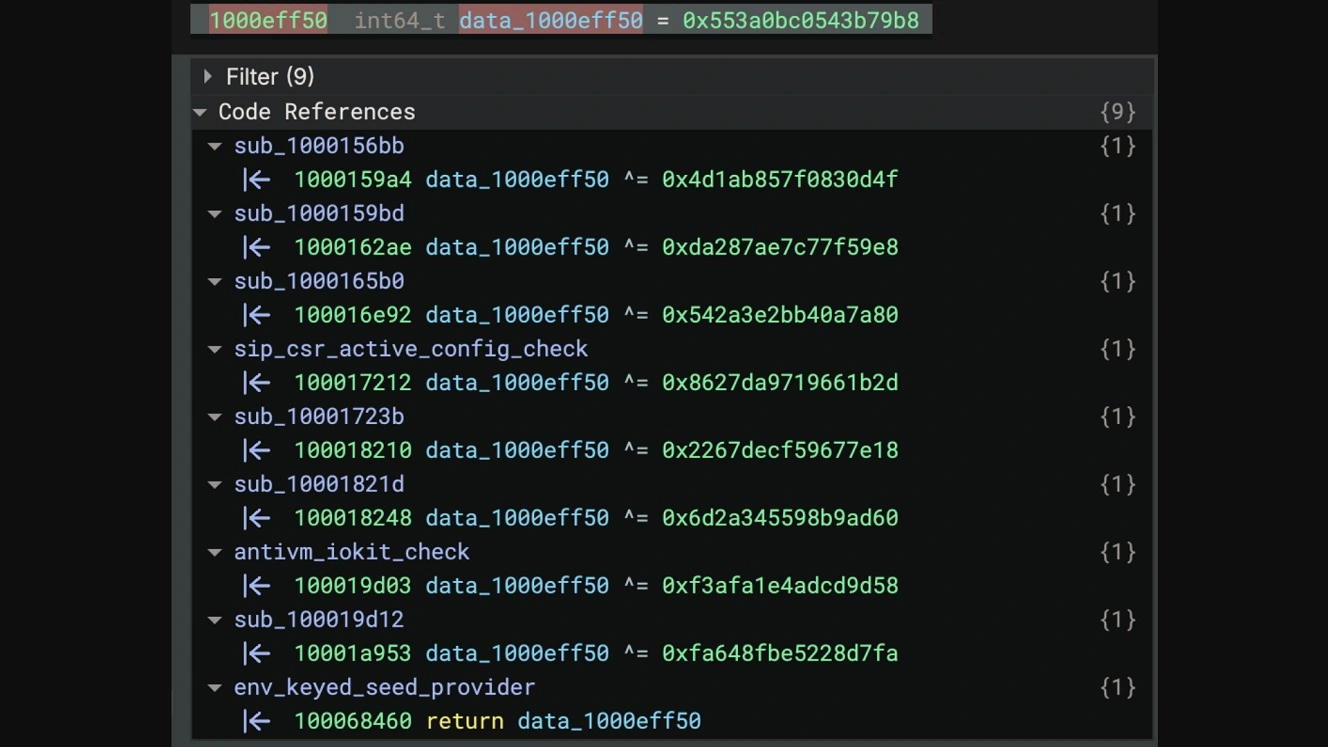 Shared by Iru, an image of Intel-coded PamStealer detecting and evading security environments.
