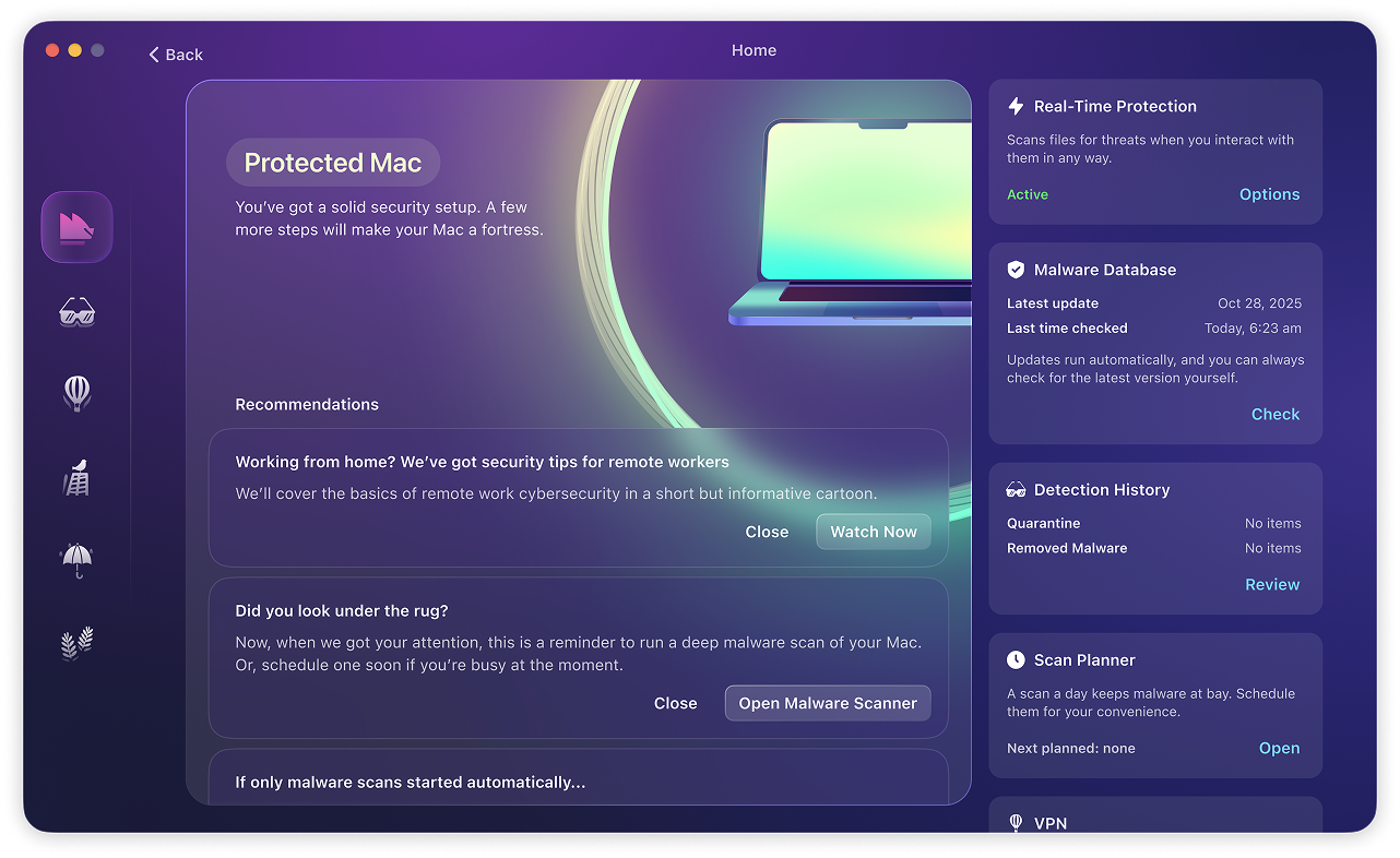 CleanMyMac Screenshot